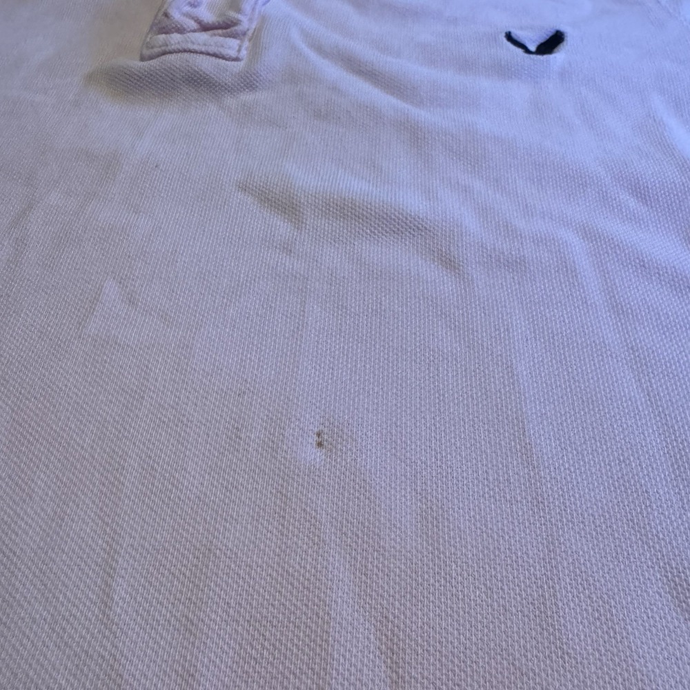 American Eagle Men's Polo Shirt Size Small Vintage Fit Pink Short Sleeve Casual - Picture 4 of 5